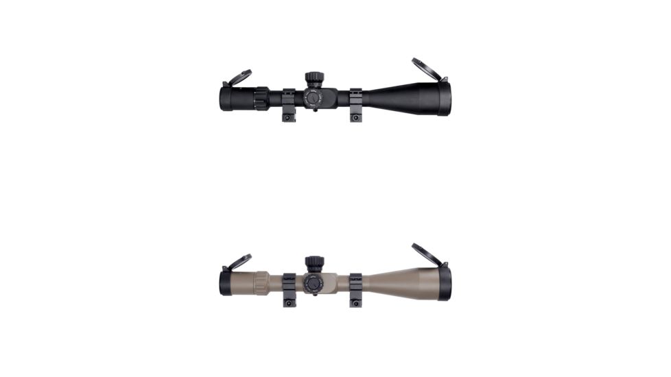 Monstrum G3 6-24x50mm Rifle Scope, Black, Flat Dark Earth