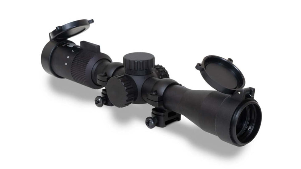 Monstrum Guardian 3-9x40mm 1in Tube Rifle Scope, Second Focal Plane, Crosshair Reticle, Black, SG3940-B