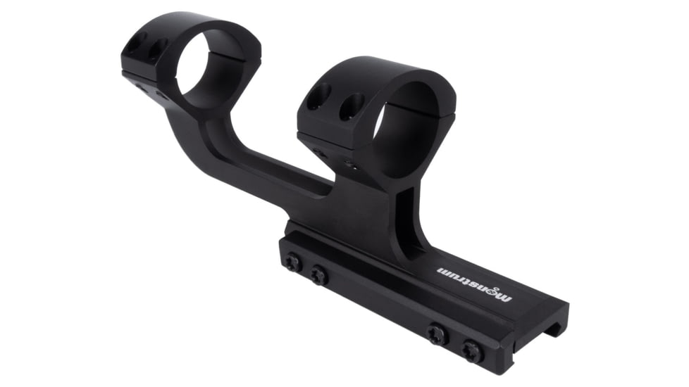 Monstrum H-Series Hollow Frame Offset Cantilever Picatinny Scope Mount, 30mm, Black, MH300-B