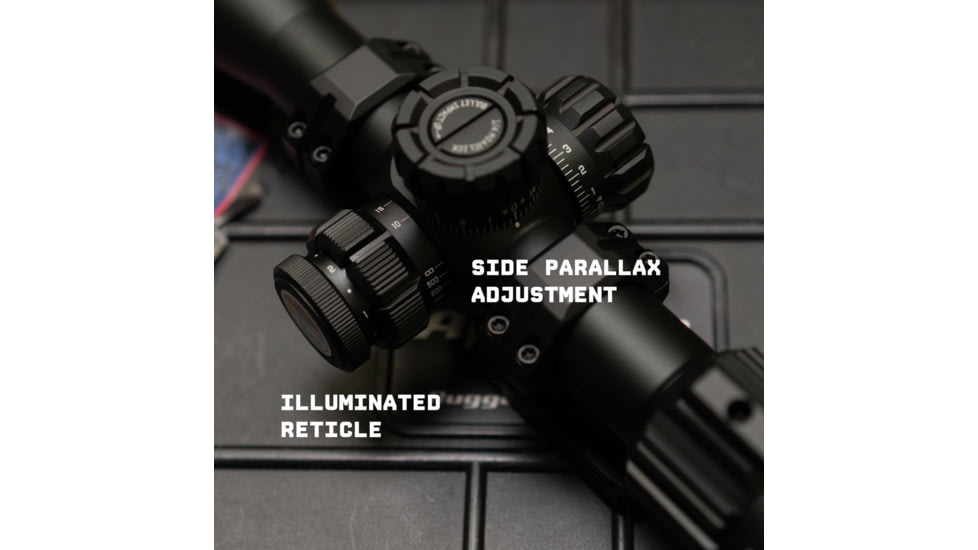 Monstrum Beast 3-12x44mm 30mm Tube Rifle Scope, Second Focal Plane
