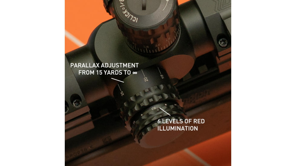 Monstrum Hornet II 6-24x50mm 30mm Rifle Scope, First Focal Plane