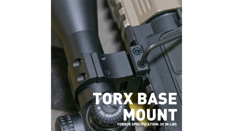 Monstrum Next Level 1 inch Diameter Riflescope Rings