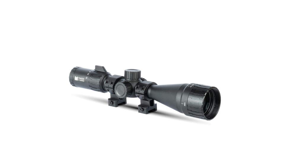 Monstrum Panzer 4-12x44mm 1in Tube Rifle Scope, Second Focal Plane