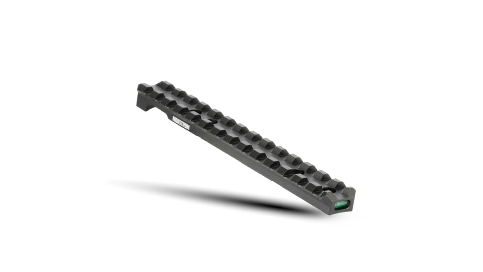 Monstrum Scopes / Optics Ruger 10/22 Extended 14 Slot Picatinny Rail Mount w/ Integrated Level Bubble