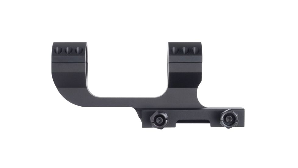 Monstrum Offset Cantilever Dual Ring Scope Mount, Black, 1in ZR254-B