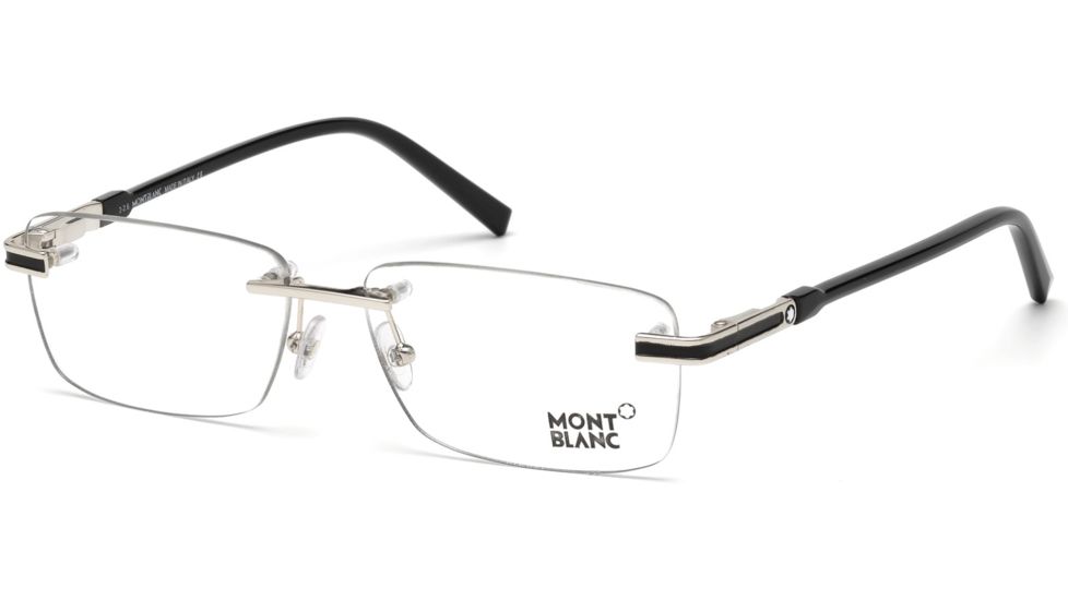 Mont Blanc MB0679 Eyeglass Frames - Shiny Rose Gold Frame Color