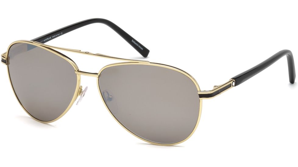 Mont Blanc MB702S Sunglasses - Gold Frame Color