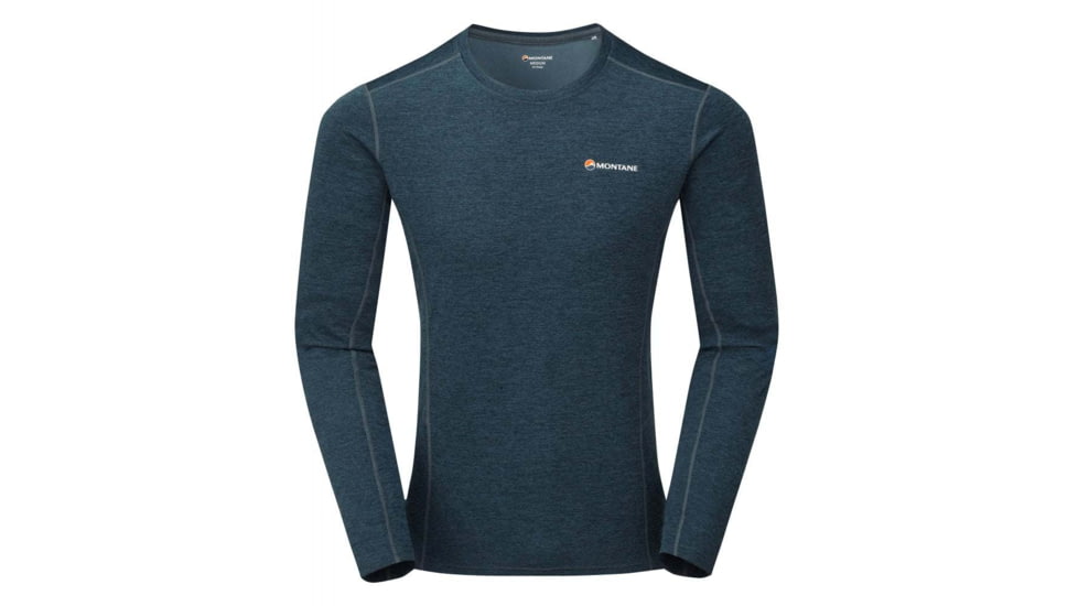 Montane Dart Long Sleeve T-Shirt - Mens, Orion Blue, Extra Small, MDLTSORIA09