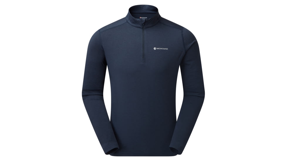 Montane Dart Thermo Zip Neck - Mens, Eclipse Blue, Extra Large, MDTZNECLX14