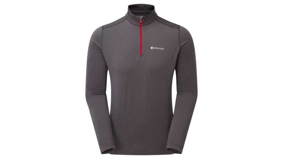 Montane Dart Thermo Zip Neck - Mens, Slate, 2XL, MDTZNSLAZ12