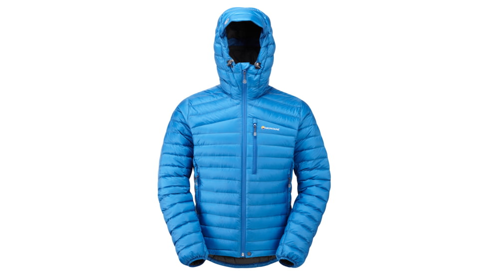 Montane Featherlite Down Jacket - Men's, Electric Blue/Steel, Large, 78786