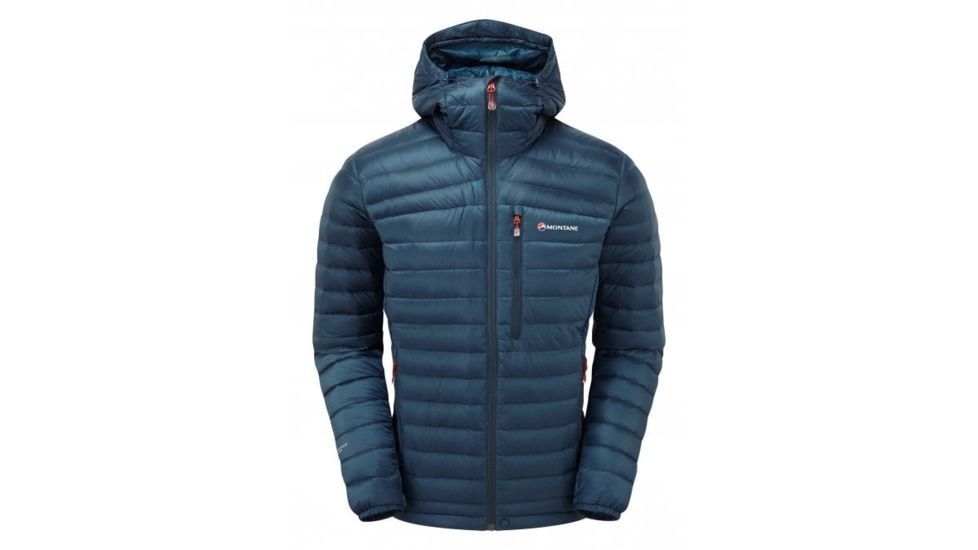 Montane Featherlite Down Jacket - Men's, Narwhal Blue, Large, MFEDJNARN6