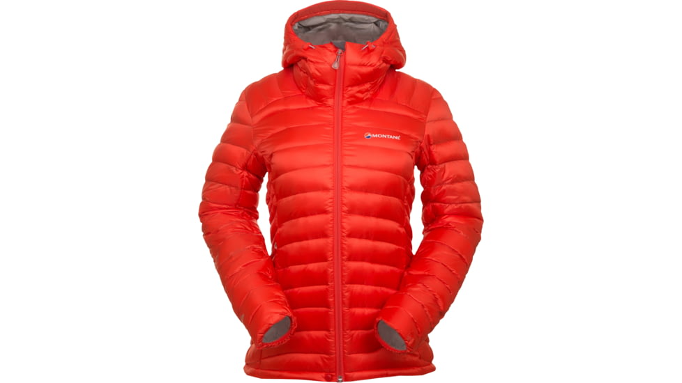 Montane Featherlite Down Jacket - Women's-Montbretia Orange-Medium