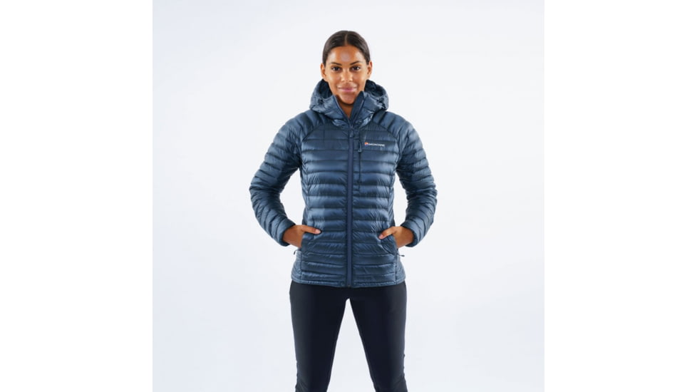 Montane Featherlite Down Jacket - Womens, Orion Blue, Small, FFDOJORIB10