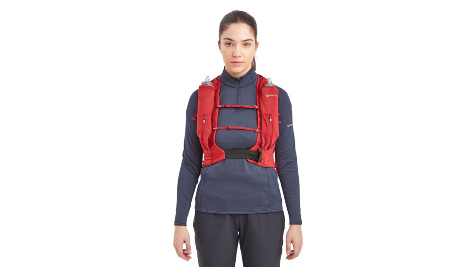Montane Gecko VP 12 + Vests, Acer Red, Medium, PGP12ACRM15