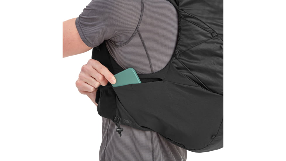 Montane Gecko VP 20 + Vests, Black, Small, PGP20BLAB15