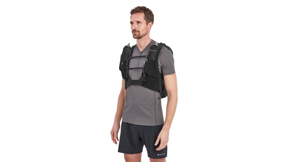 Montane Gecko VP 20 + Vests, Black, Small, PGP20BLAB15