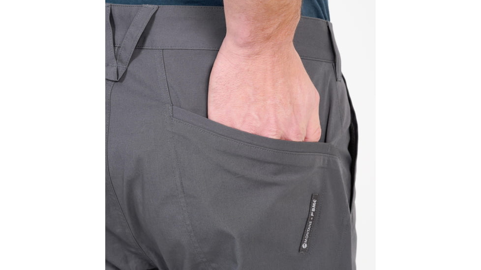 Montane On-Sight Pants 2.0 - Mens, Slate, Medium, MOSPRSLAM13