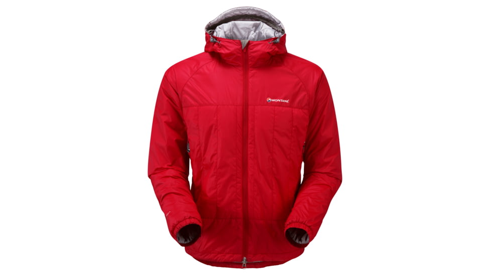 Montane Prism Jacket - Men's, Alpine Red, Large, MNT0039-ALPINE-RED-LARGE