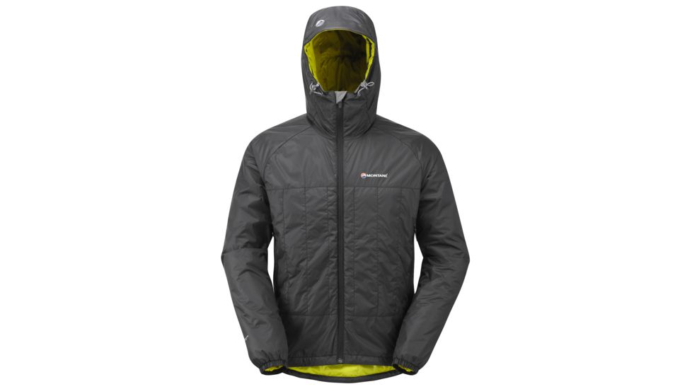 Montane Prism Jacket - Men's, Black/Kiwi, X-Large, 78812