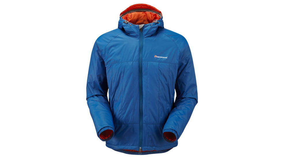 Montane Prism Jacket - Men's, Moroccan Blue/Burnt Orange, Large, 45133