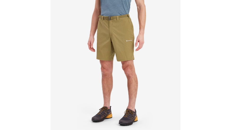 Montane Terra Lite Shorts - Mens, Olive, 32, MTLSHOLIM15
