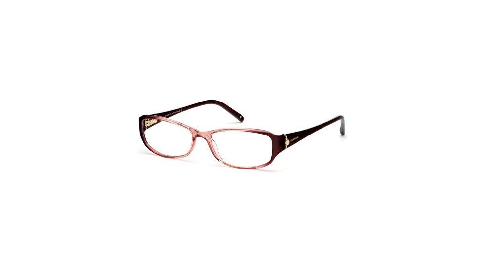 Montblanc MB0393 Eyeglass Frames - Shiny Pink Frame Color