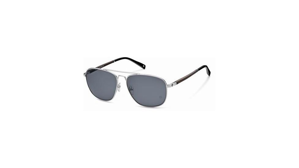 Montblanc MB326S Sunglasses - Shiny Palladium Frame Color