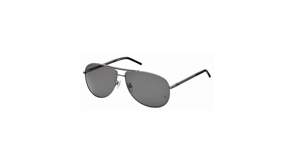 Mont Blanc MB361S Sunglasses - Shiny Dark Ruthenium Frame Color