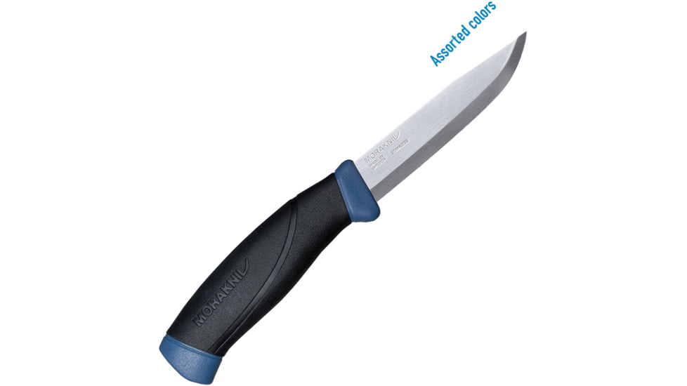 Morakniv Companion Adventure Mix Knife, 8.63in Overall, 4in SS Blade, Assorted Color Propylene, M-13089