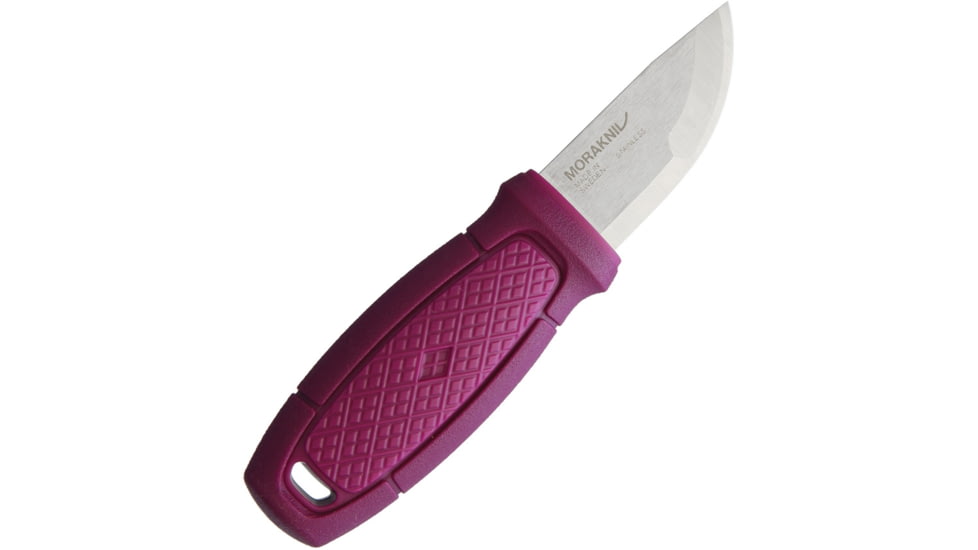 Morakniv Eldris Knife Kit Aubergine Knife, 5.63in Overall, 2.5in Satin SS Blade, Aubergine Two Polymer, M-13212