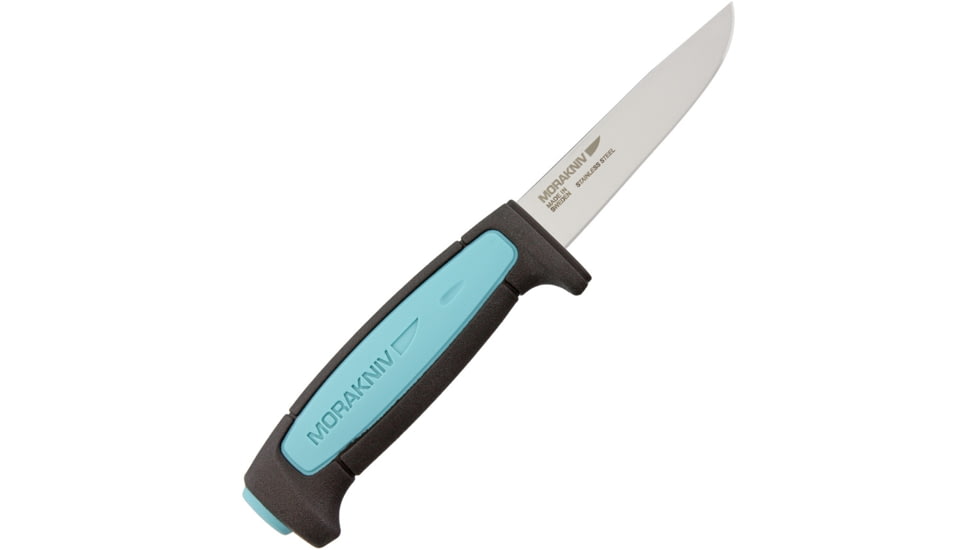 Morakniv Flex Knife, 8in Overall, 3 3/8in SS Blade, Polypropylene Handle, Gray Molded Plastic Sheath, M-12248