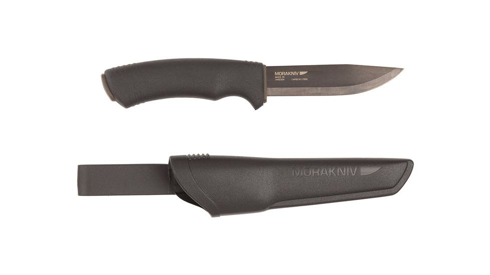 Morakniv Bushcraft Knife, Black, 270734