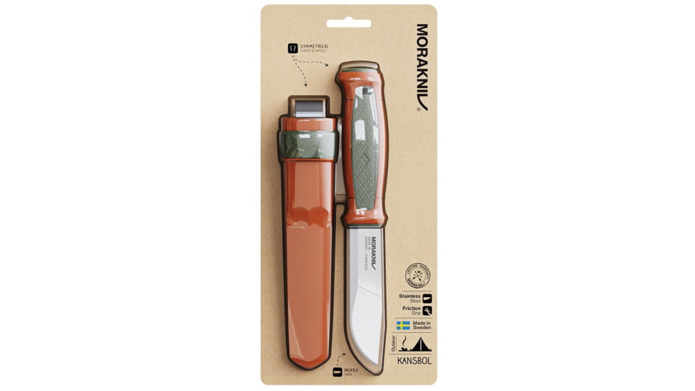 Morakniv Kansbol Fixed Blade Orange, FT02834