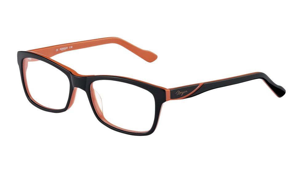 Morgan Prescription Eyeglasses 201069 Single Vision Black Frame