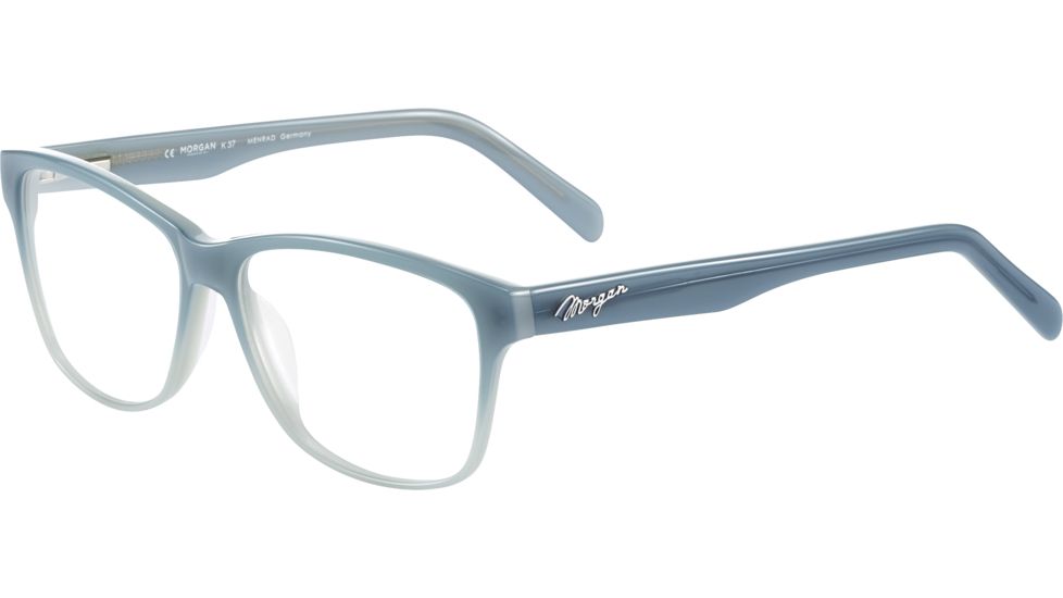 Morgan 201101 Single Vision Prescription Eyeglasses, Blue Gradient Frame, 201101-4219SV