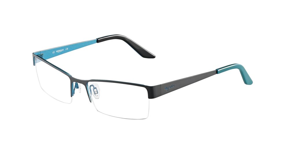 Morgan Prescription Eyeglasses 203127 Bifocal Grey Frame