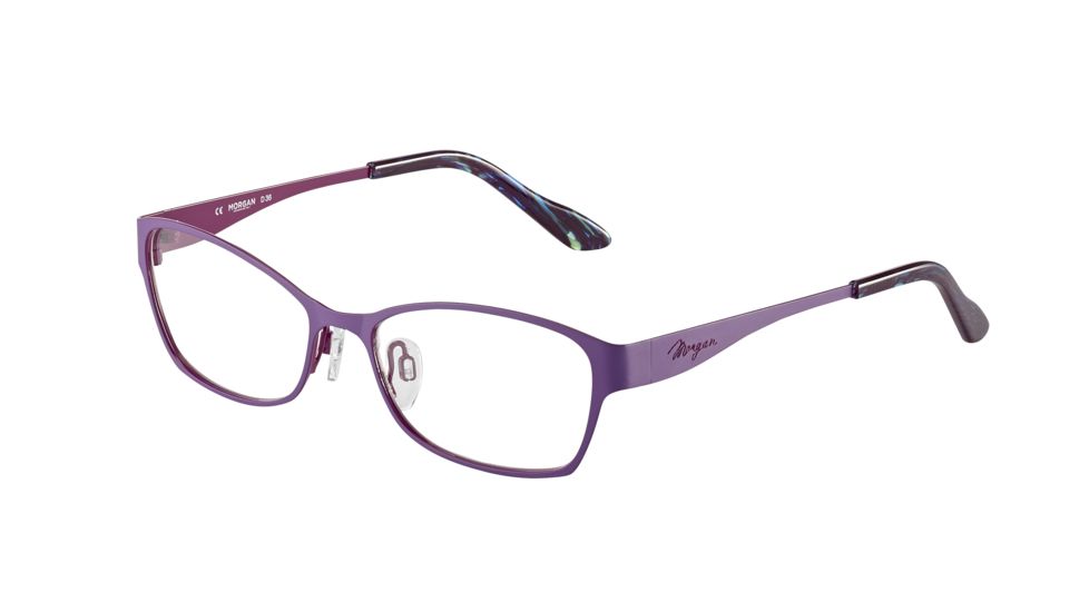 Morgan Prescription Eyeglasses 203143 Single Vision Grey Frame