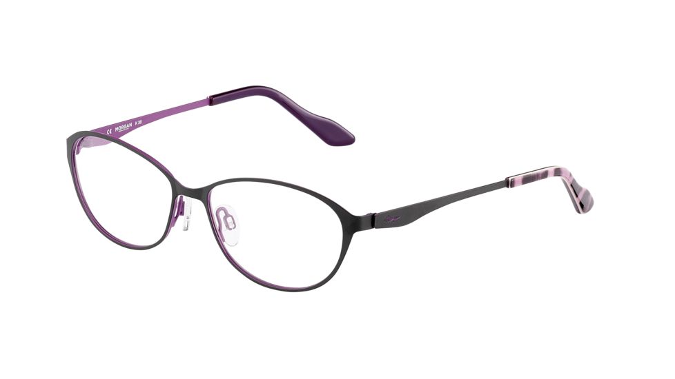 Morgan Prescription Eyeglasses 203151 Progressive Purple Frame