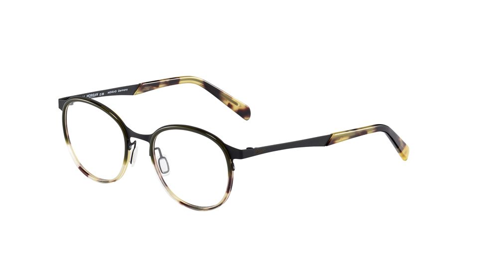 Morgan 203163 Bifocal Prescription Eyeglasses, Black Frame, 203163-1006BI