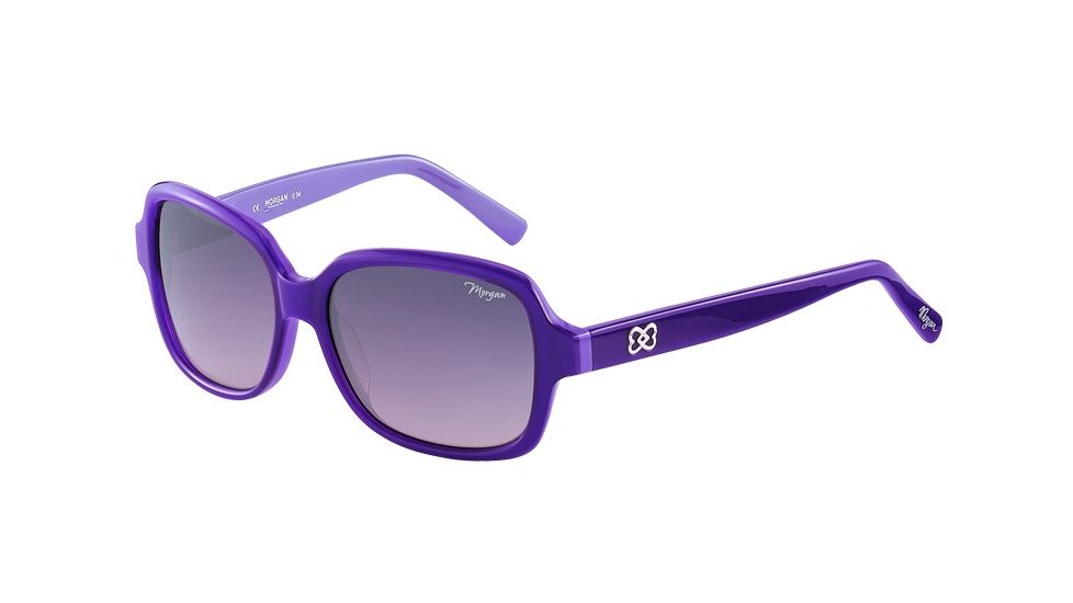 Morgan No. 207146 Sunglasses - Violet Frame and Violet Gradient Lens 207146-6521