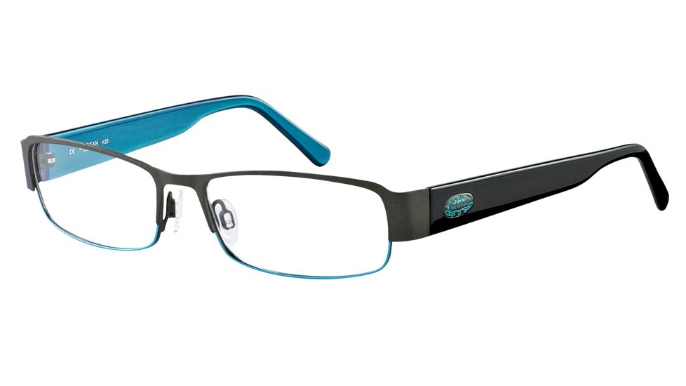 Morgan 203115 Single Vision Prescription Eyeglasses - Green Frame and Clear Lens 203115-408SV