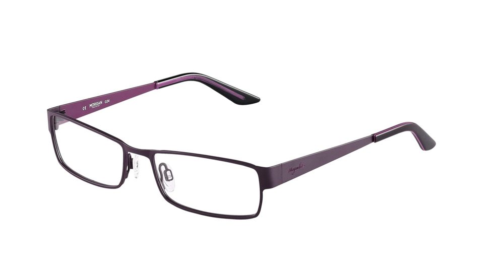 Morgan No. 203126 Eyeglasses - Violet Frame and Clear Lens 203126-444