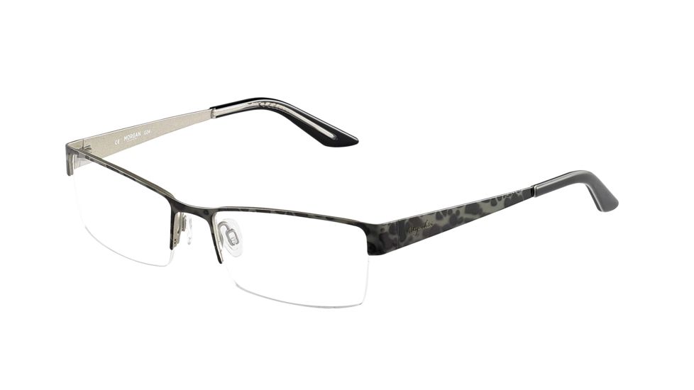 Morgan 203127 Bifocal Prescription Eyeglasses - Green Frame and Clear Lens 203127-443BI