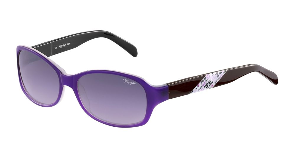 Morgan No. 207150 Sunglasses - Violet Frame and Violet Gradient Lens 207150-6516