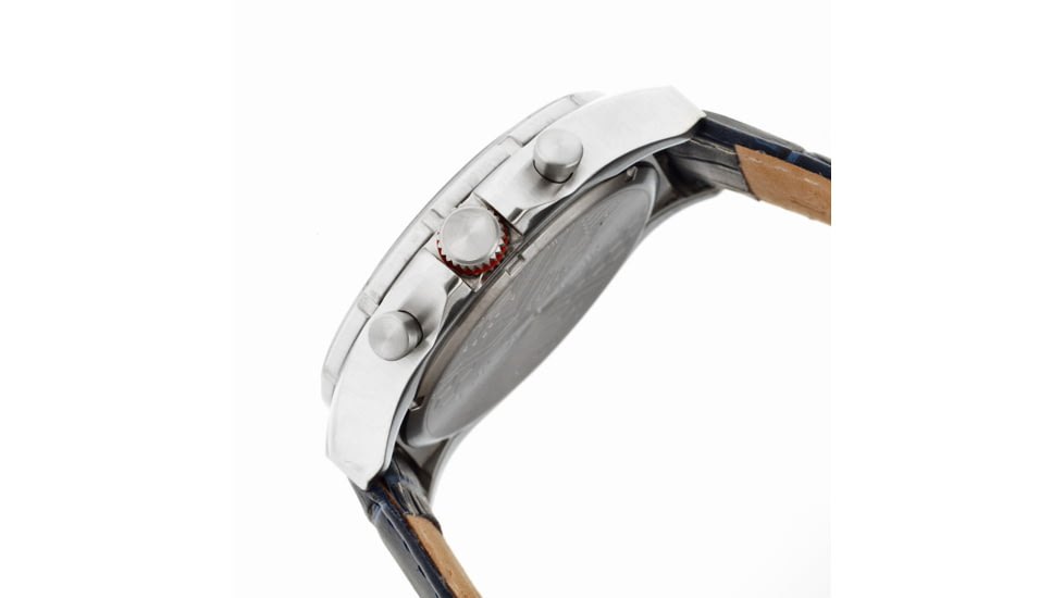 Morphic 3603 M36 Series Mens Watch, 44mm, Blue Strap, Royal Blue Dial MPH3603