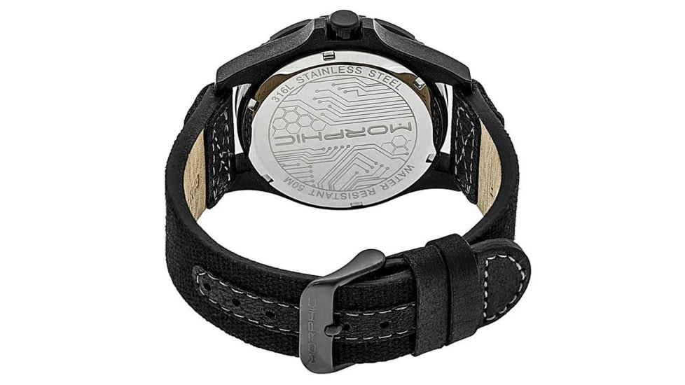 Morphic 4706 M47 Series Mens Watch, Black MPH4706