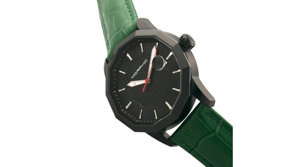 Morphic M56 Series Mens Watch, Black / Green MPH5607