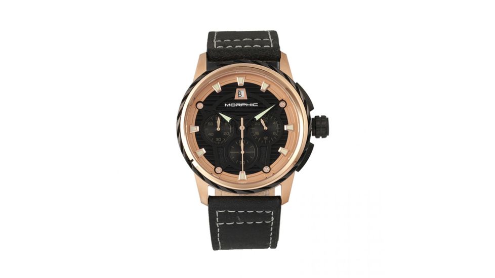 Morphic M61 Series Mens Watch, Black / Black MPH6103