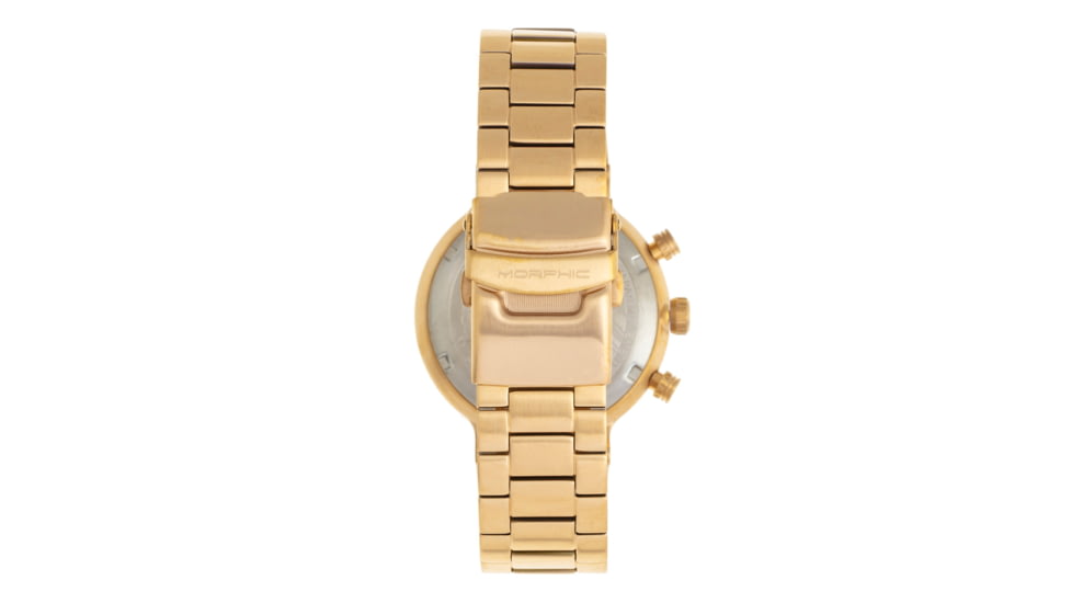 Morphic M78 Series Chronograph Bracelet Watch, Gold/Black, One Size, MPH7805